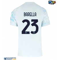 Moški Nogometni dresi Inter Milan Nicolo Barella #23 Gostujoči 2025-26 Kratek Rokav